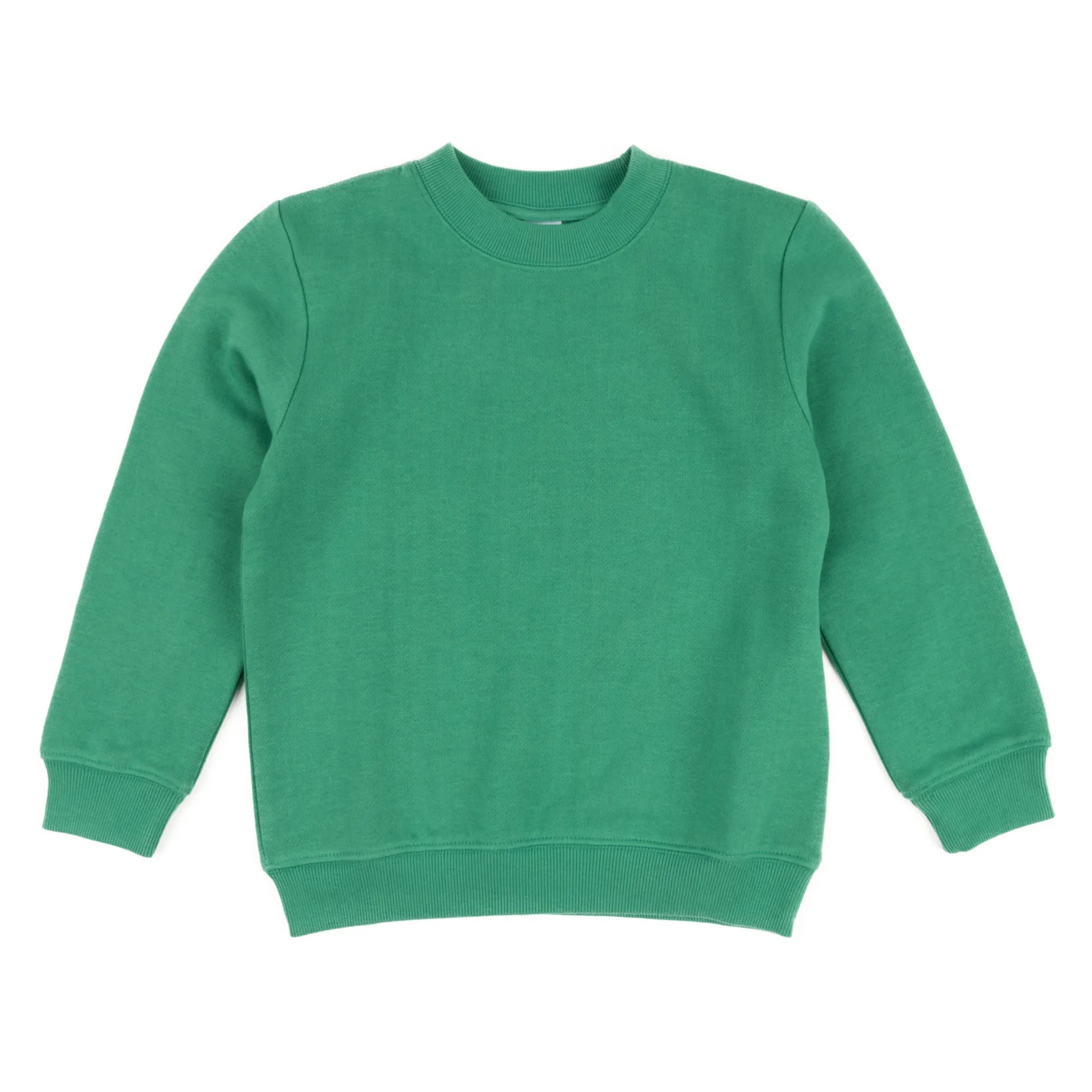 Kids Long Sleeve Sweatshirt Classic Solid Color