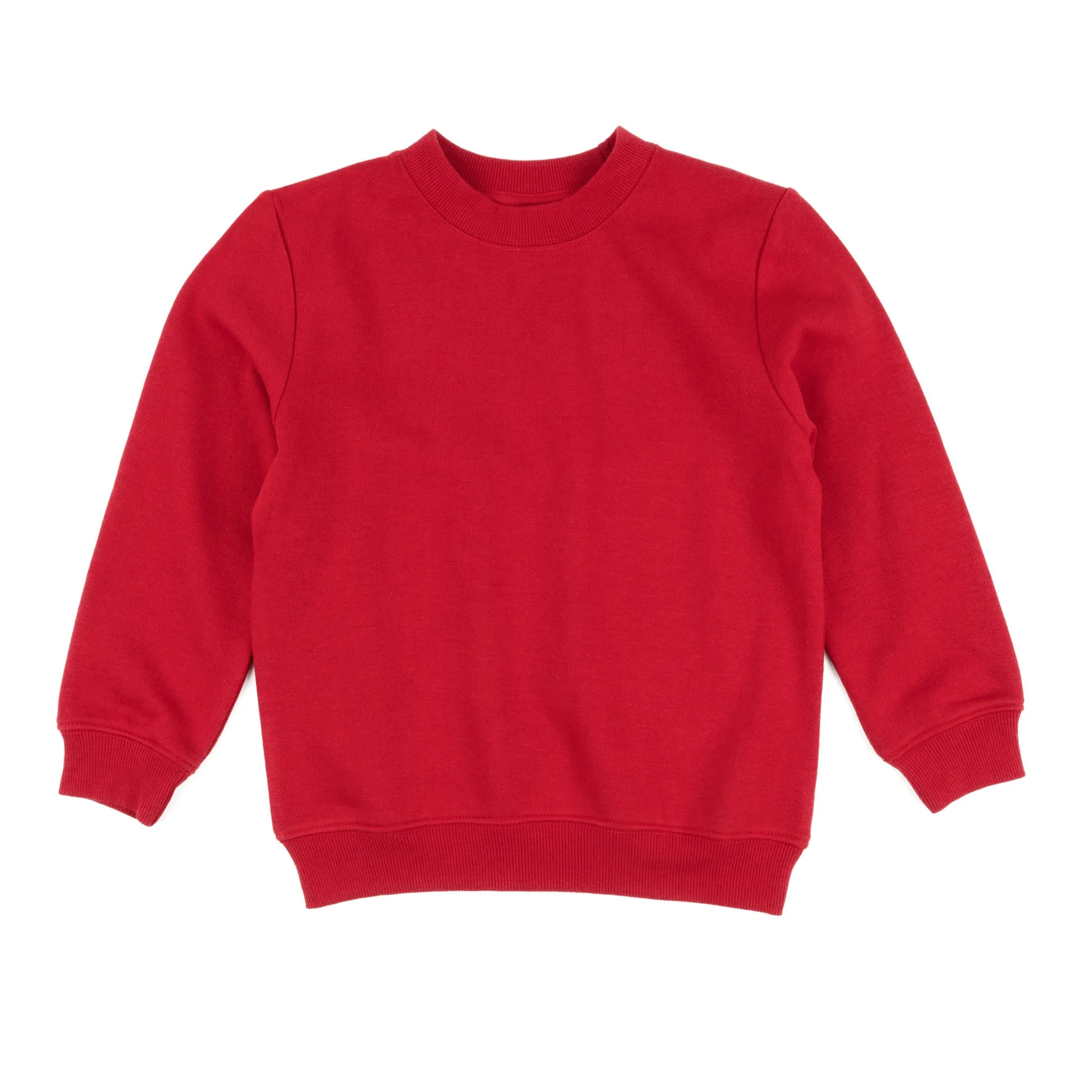 Kids Long Sleeve Sweatshirt Classic Solid Color
