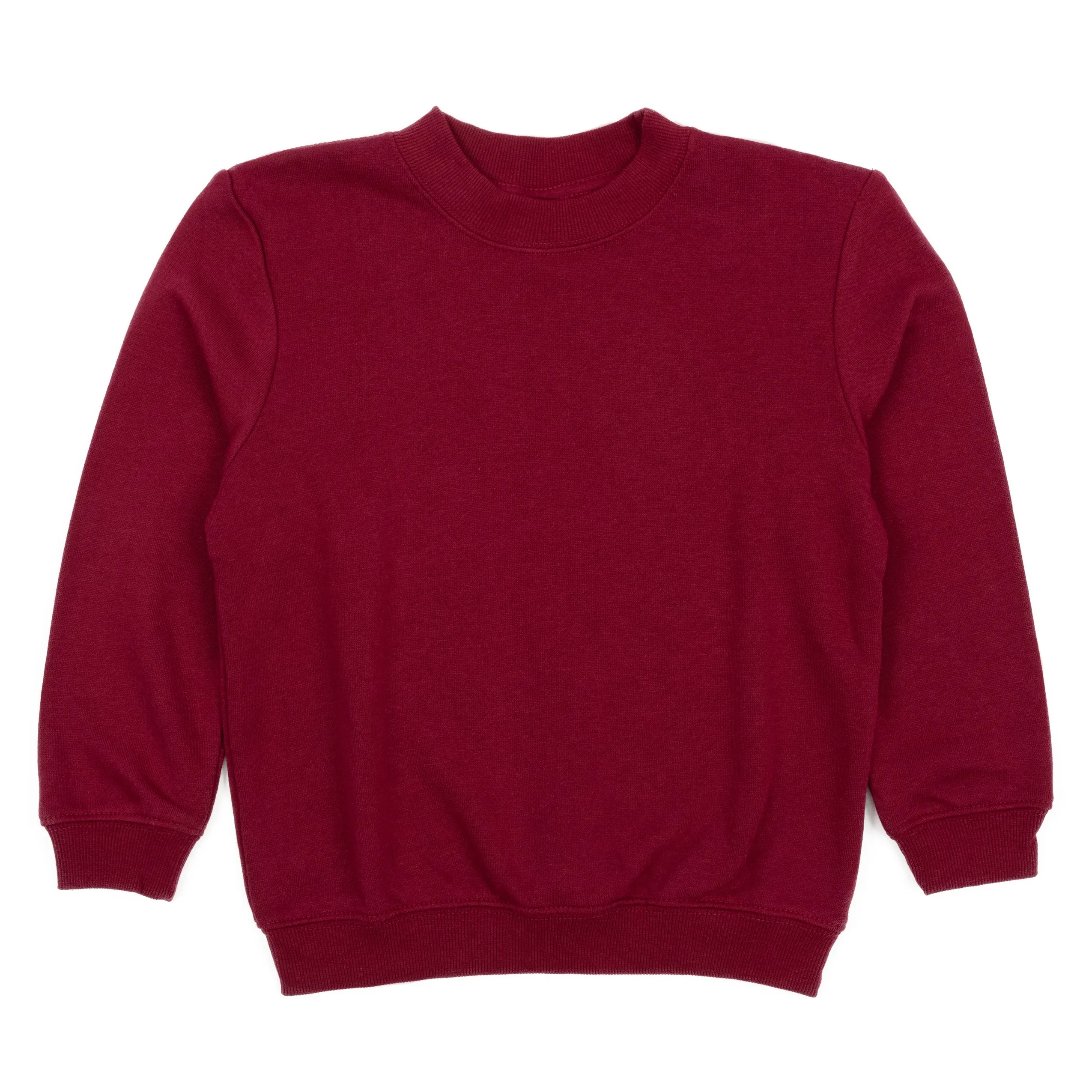 Kids Long Sleeve Sweatshirt Classic Solid Color