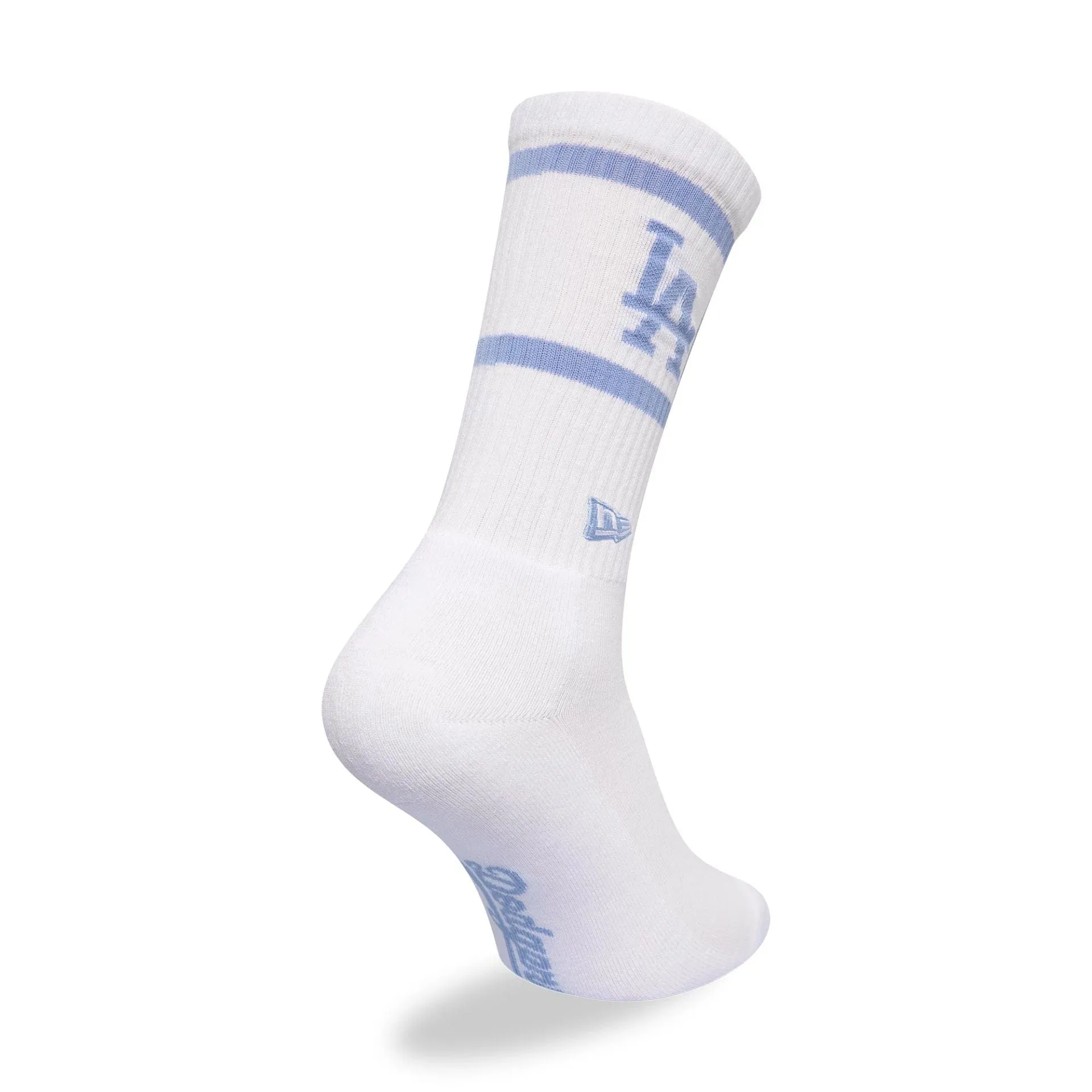 LA Dodgers MLB White Crew Socks NEW ERA