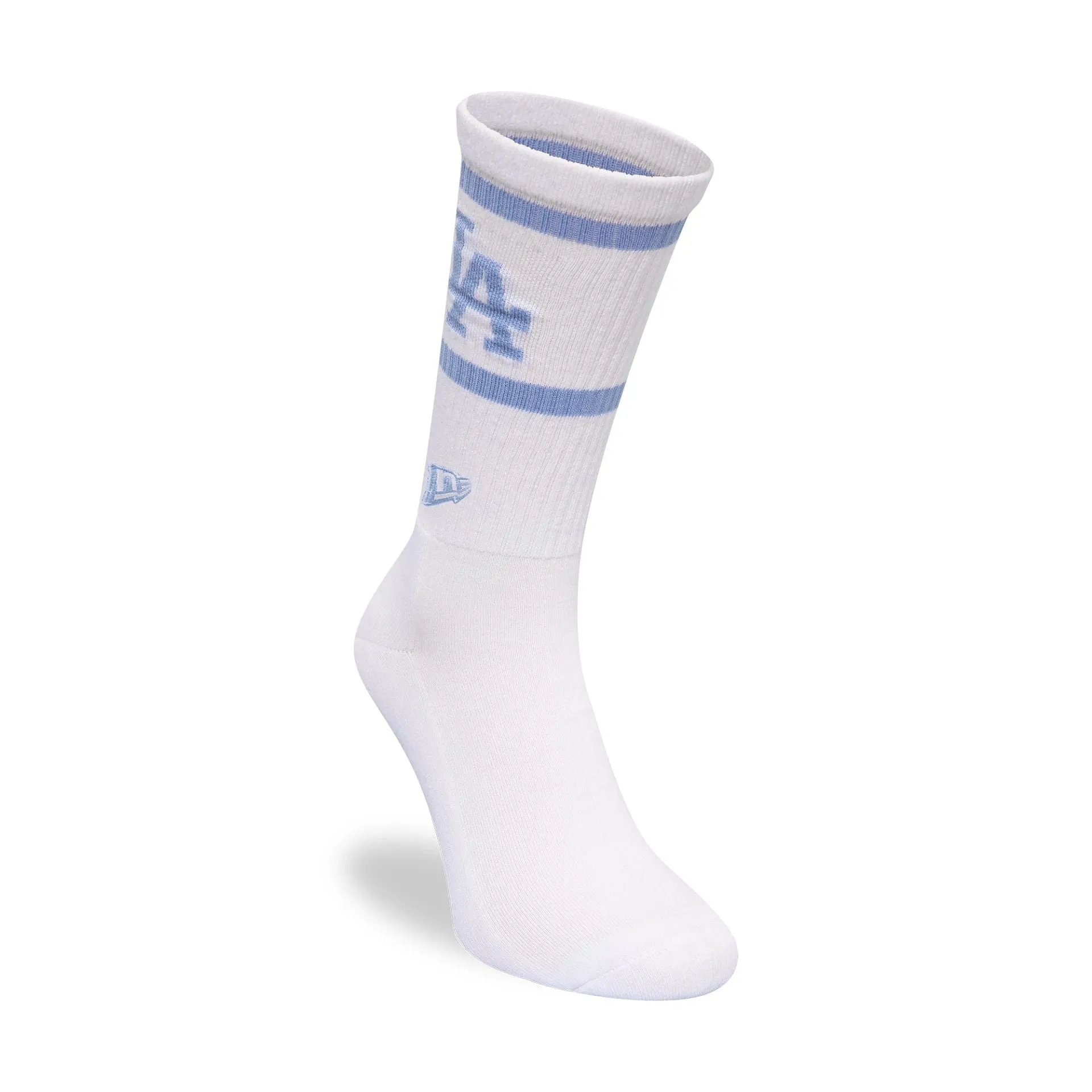 LA Dodgers MLB White Crew Socks NEW ERA