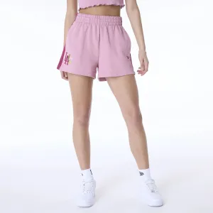 LA Dodgers Womens MLB Dark Pink Flower Shorts NEW ERA