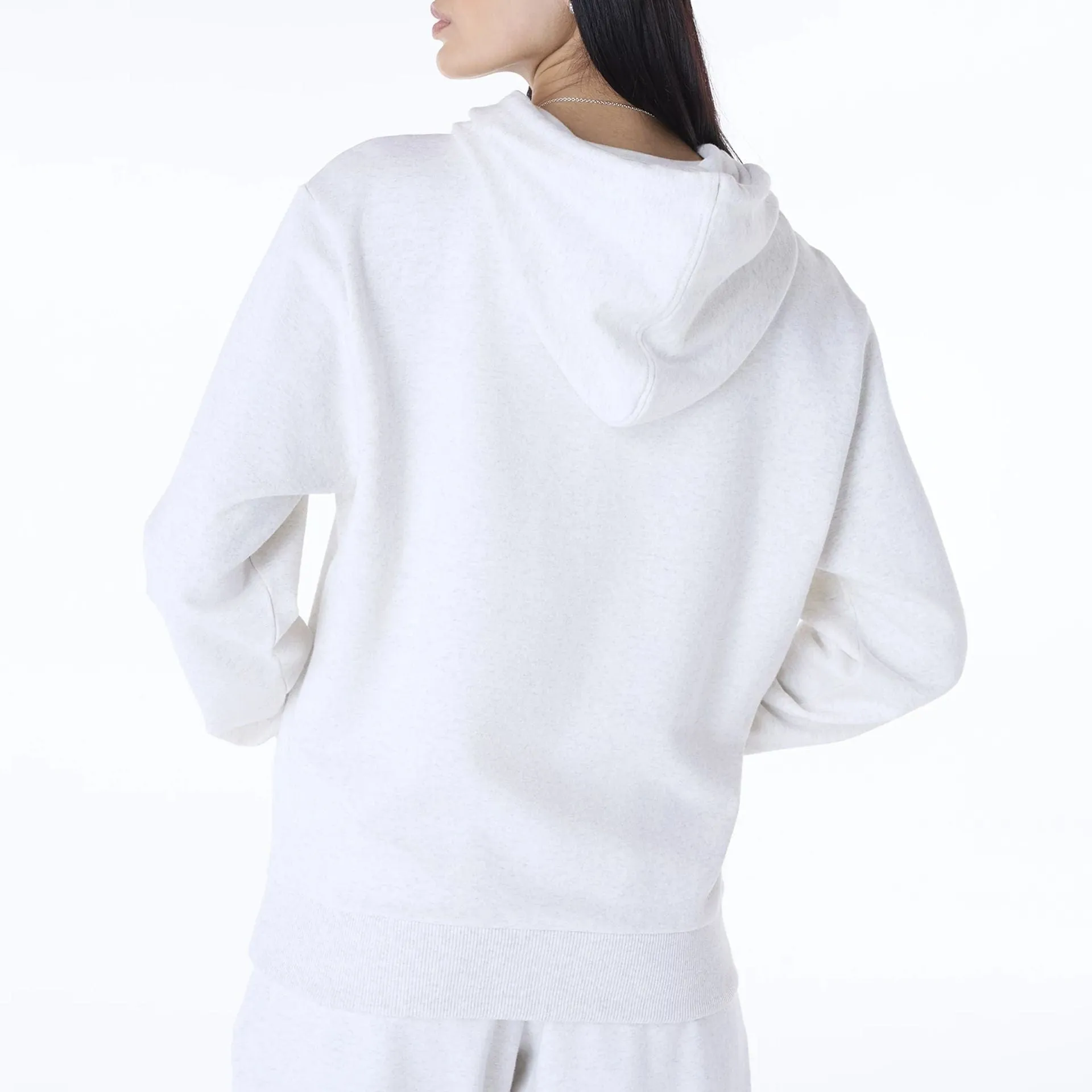 LA Dodgers Womens MLB League Essential Grey Pullover Hoodie NEW ERA