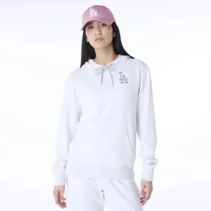 LA Dodgers Womens MLB League Essential Grey Pullover Hoodie NEW ERA