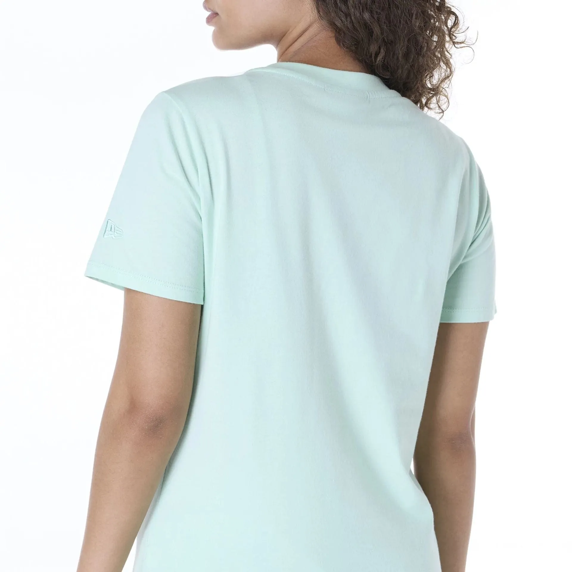 LA Dodgers Womens MLB League Essential Pastel Green T-Shirt NEW ERA