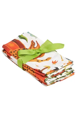Large Napkin Set of 6 - Junglebook