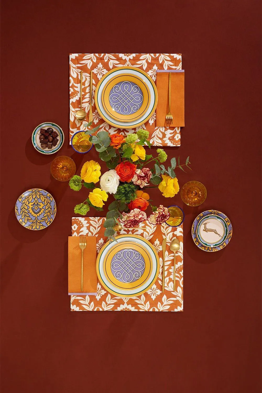 Large Napkins Set Of 6 - Siena Garland