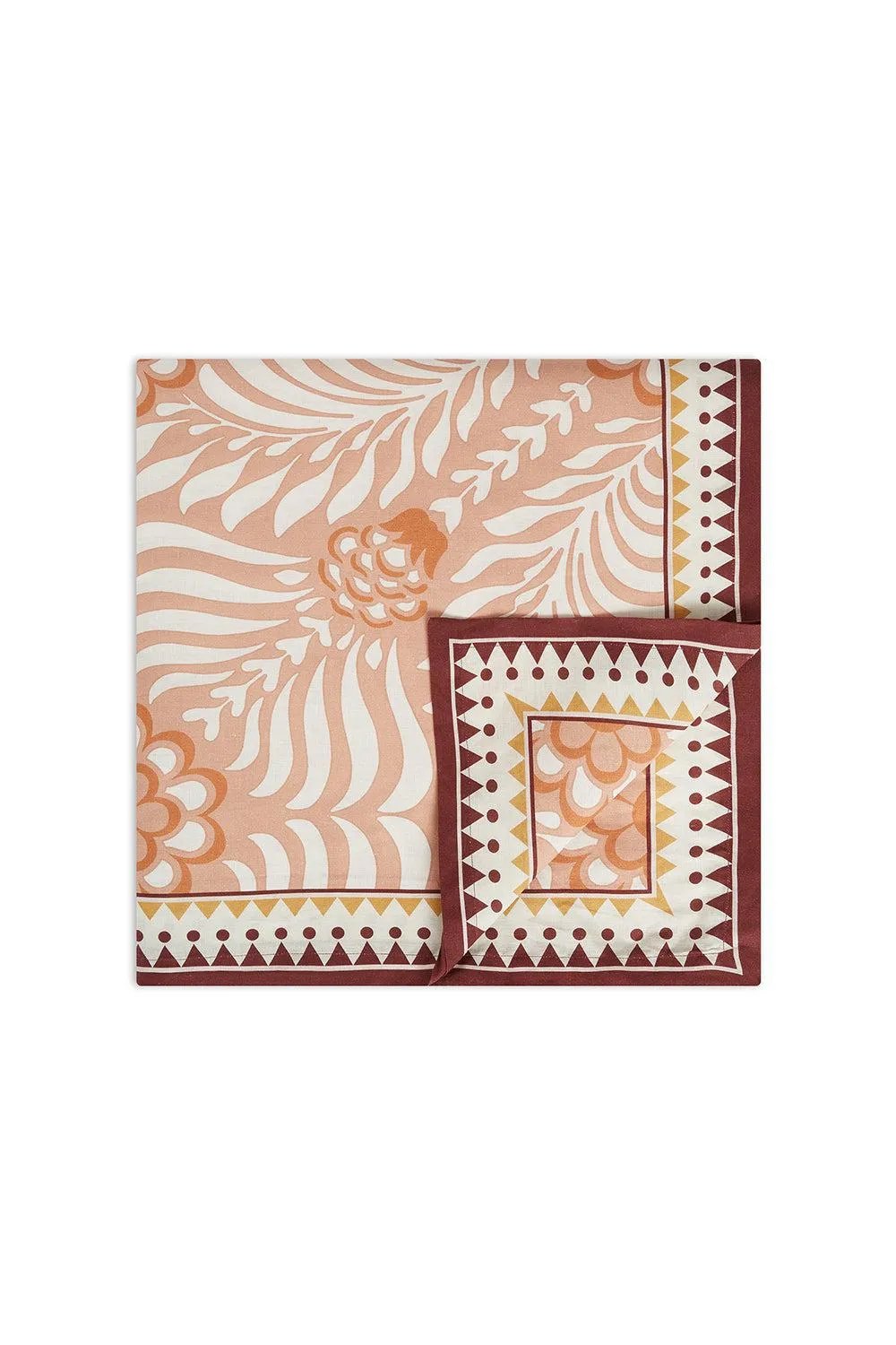 Large Tablecloth - Tudor Pink
