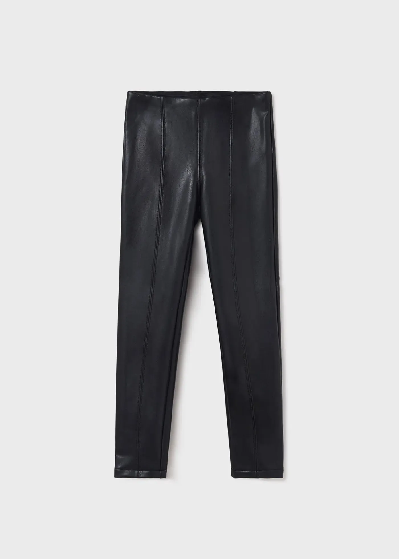 Leatherette Leggings Girl | Mayoral