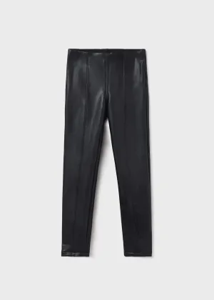 Leatherette Leggings Girl | Mayoral