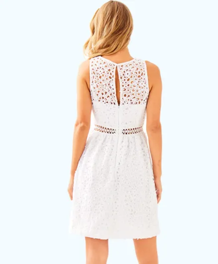 Lilly Pulitzer Alivia Dress - Sea Spray Eyelet