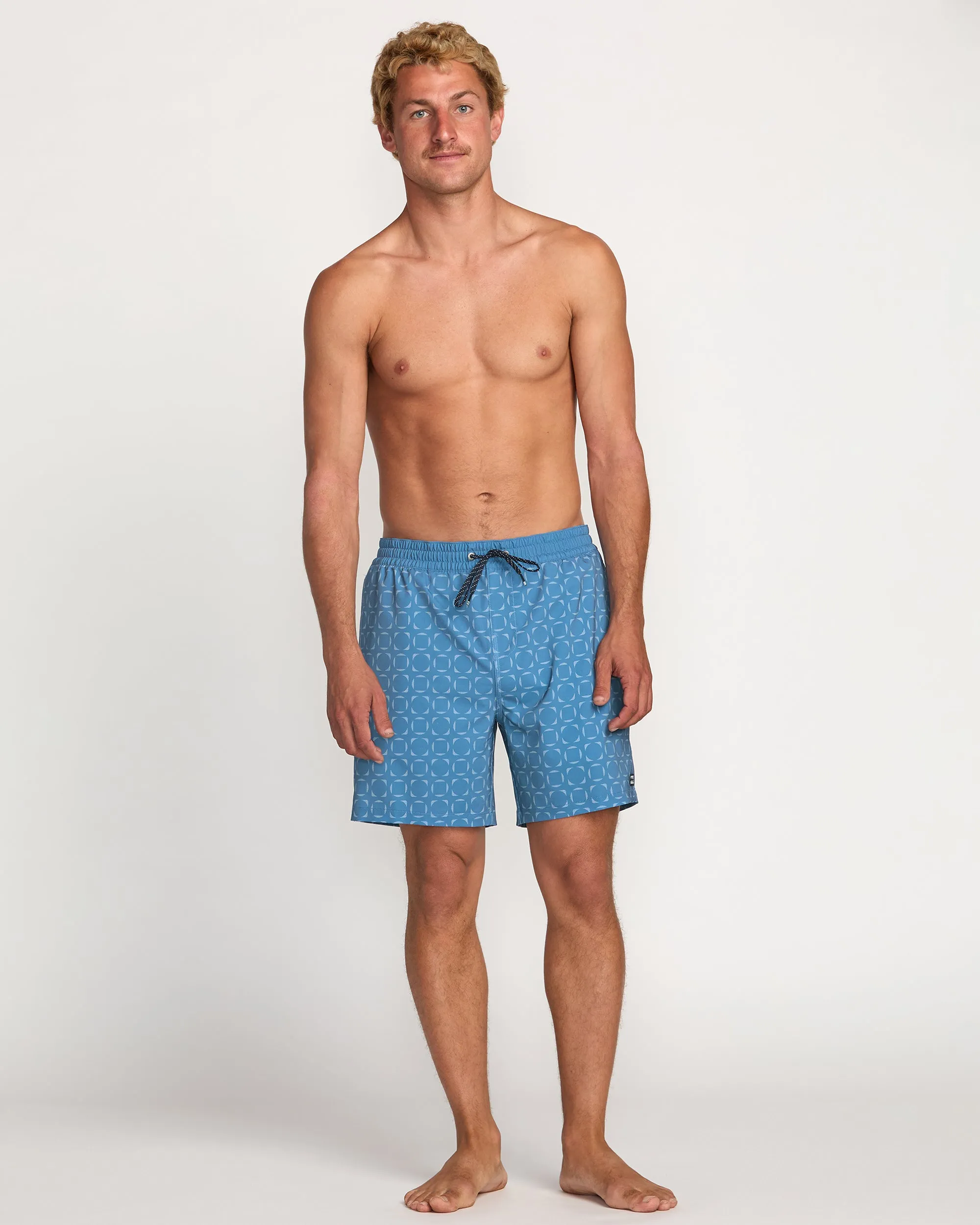 Lineup Laybacks 16" Trunks - Cloud Blue Billabong