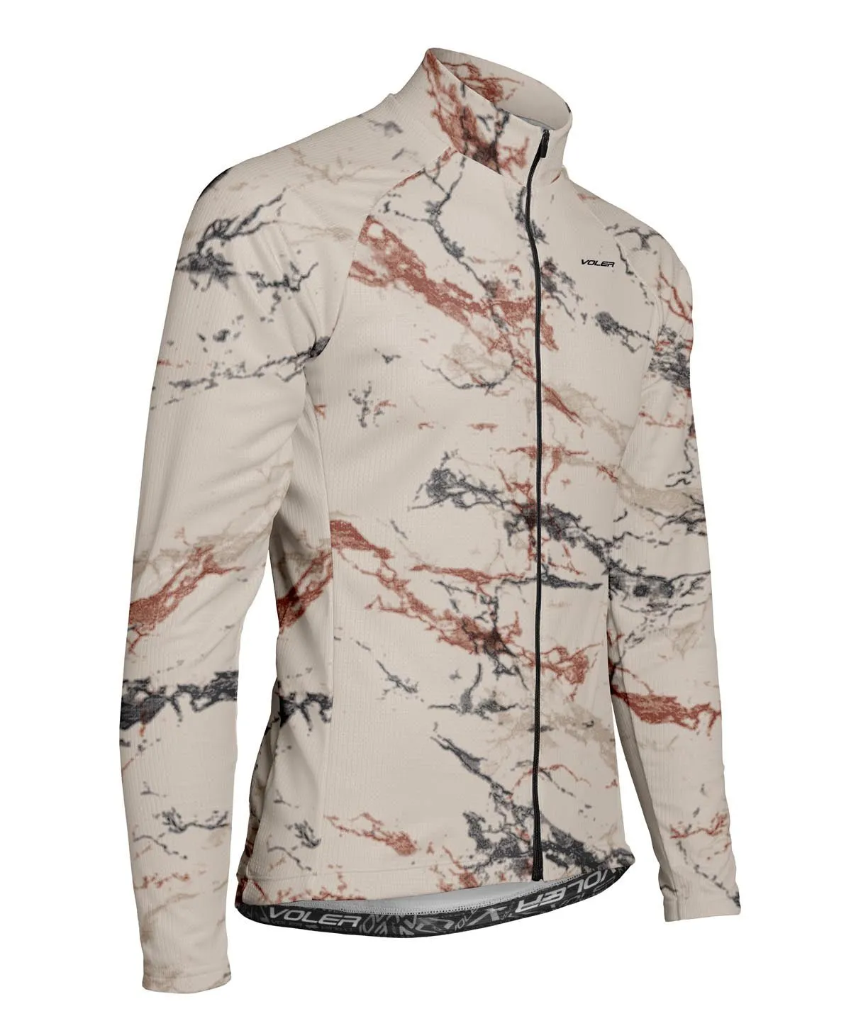 M. PELOTON THERMAL JERSEY - DEBRUHL MARBLE Voler