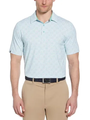 Mens Foulard Print Golf Polo Callaway Apparel