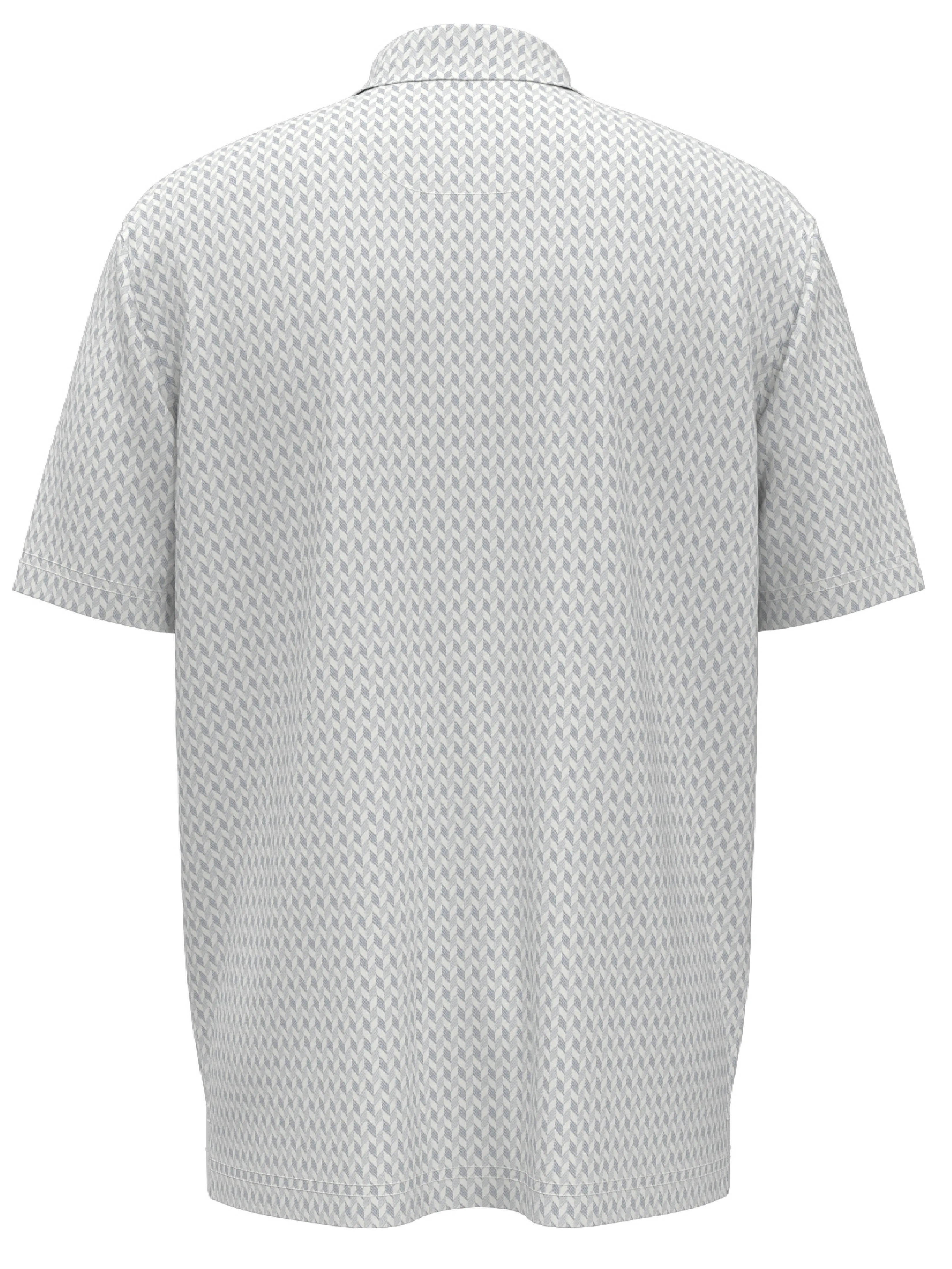 Mens Textured Chevron Geo Polo Callaway Apparel