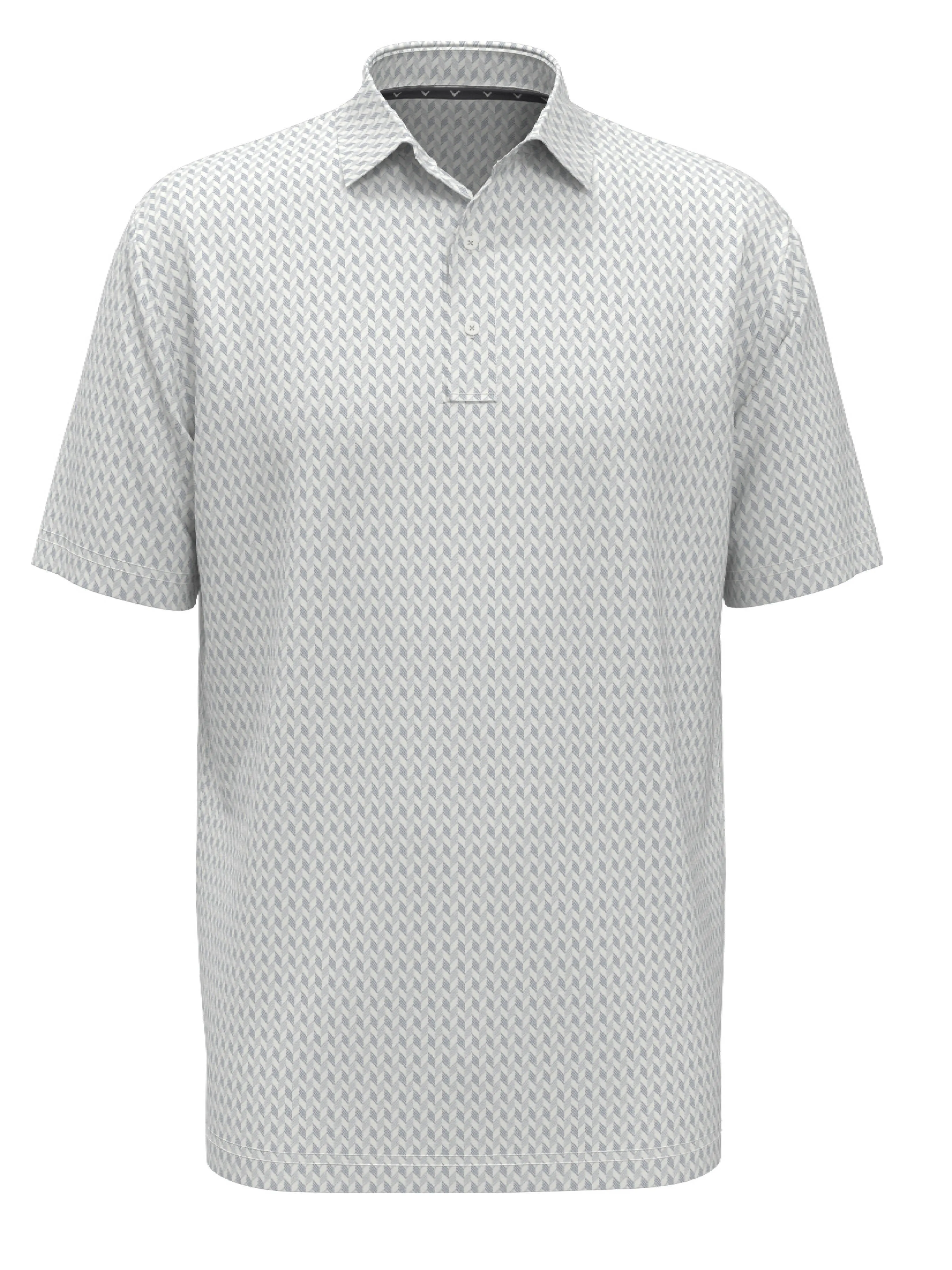 Mens Textured Chevron Geo Polo Callaway Apparel