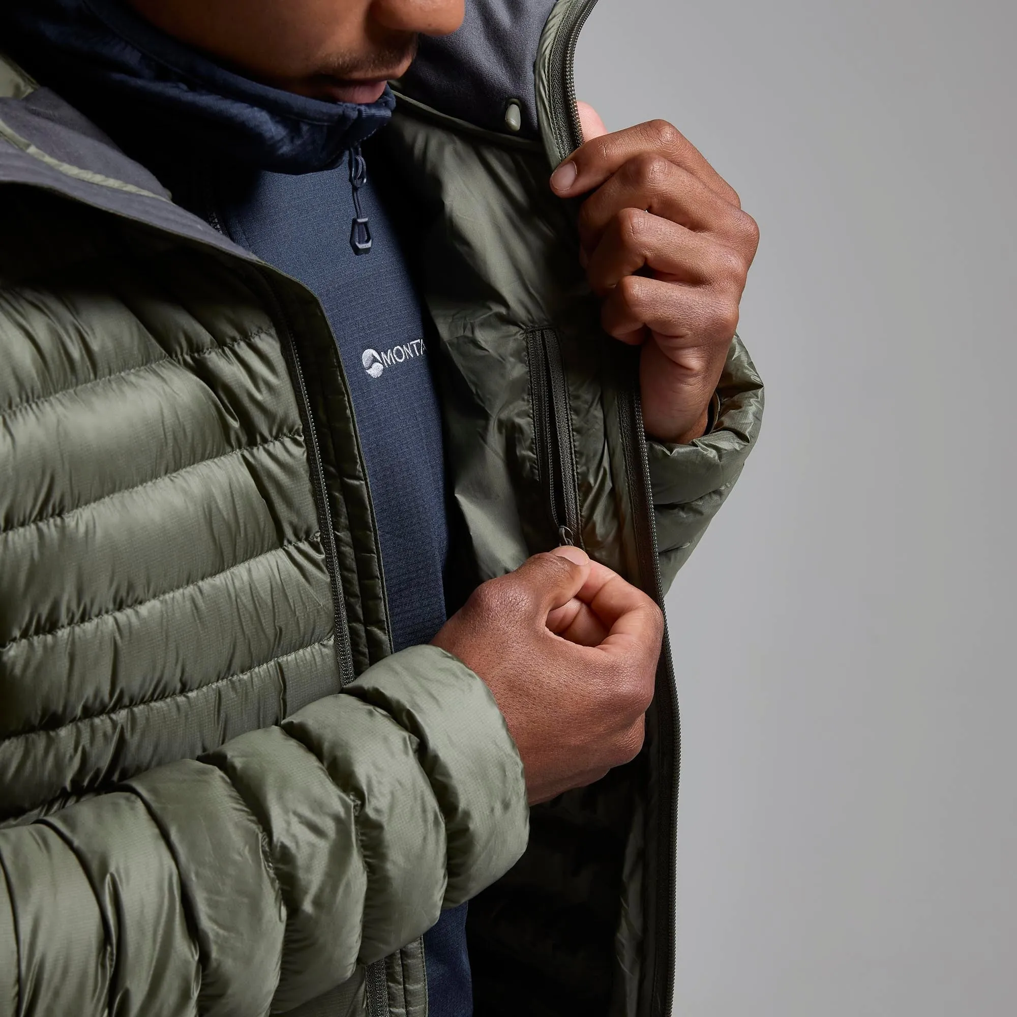 Montane Men's Anti-Freeze Hooded Down Jacket Montane
