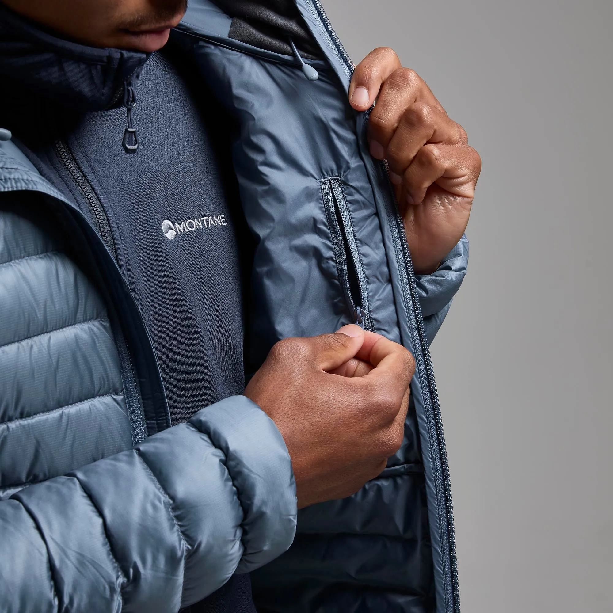 Montane Men's Anti-Freeze Hooded Down Jacket Montane