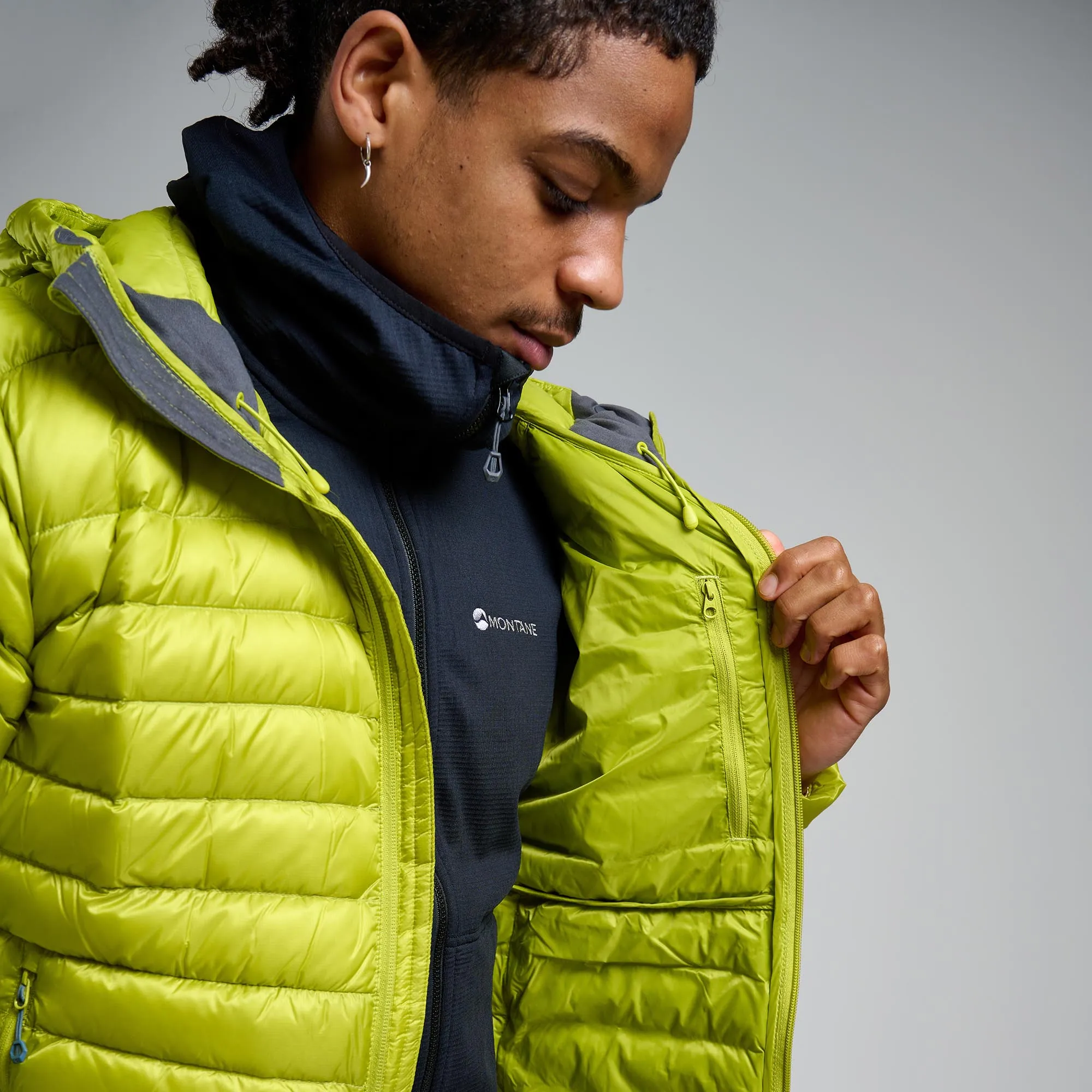 Montane Men's Anti-Freeze Hooded Down Jacket Montane