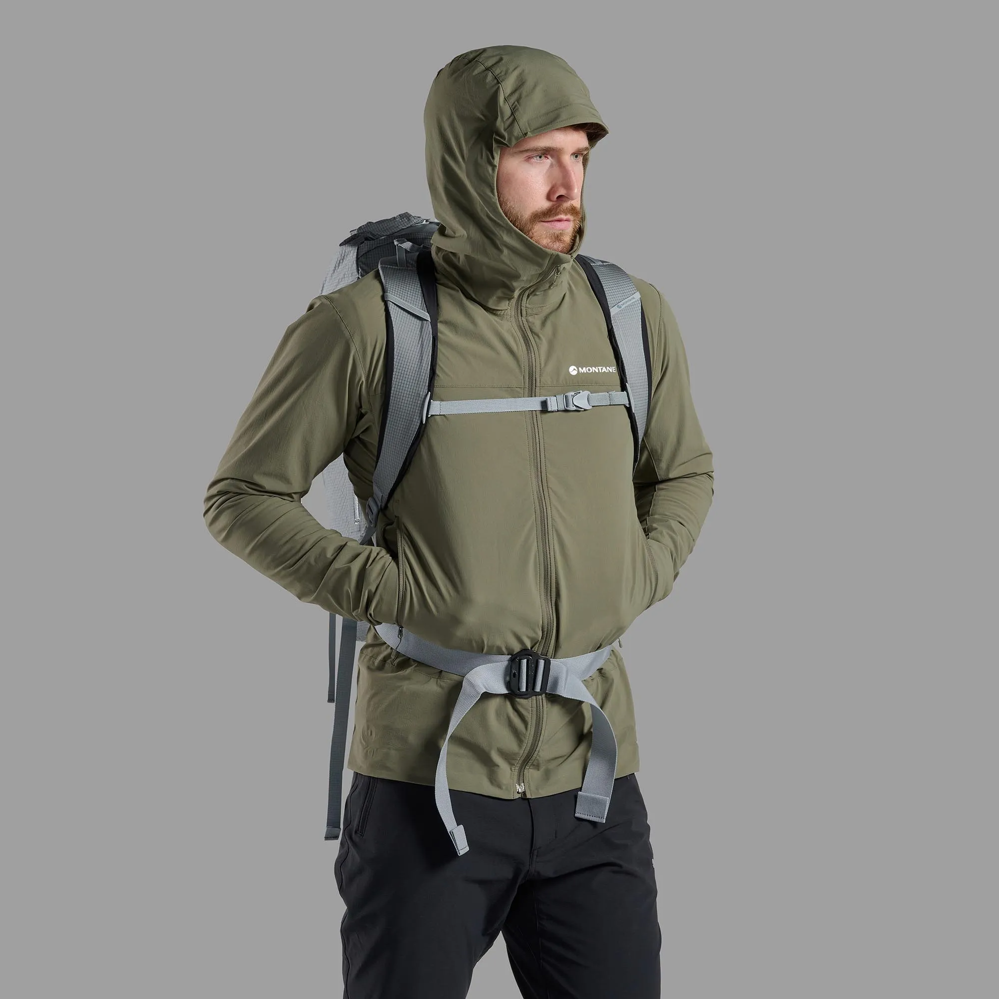 Montane Men's Tenacity Nano Hooded Softshell Jacket Montane