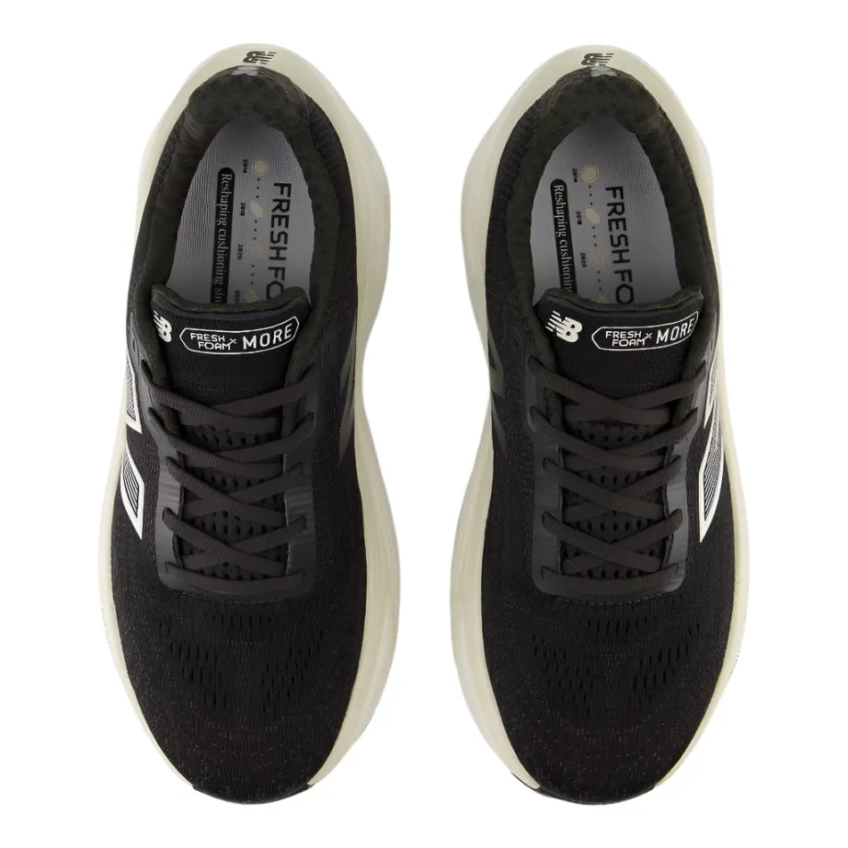 New Balance Men's More V5 Running Shoes in Black Cement SS25