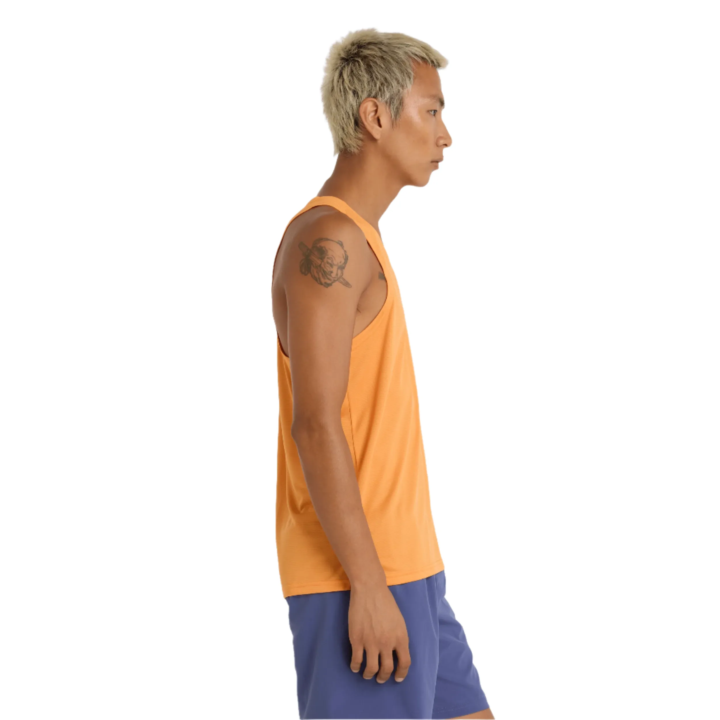 New Balance Men's Sport Essentials Singlet in Orange SS25