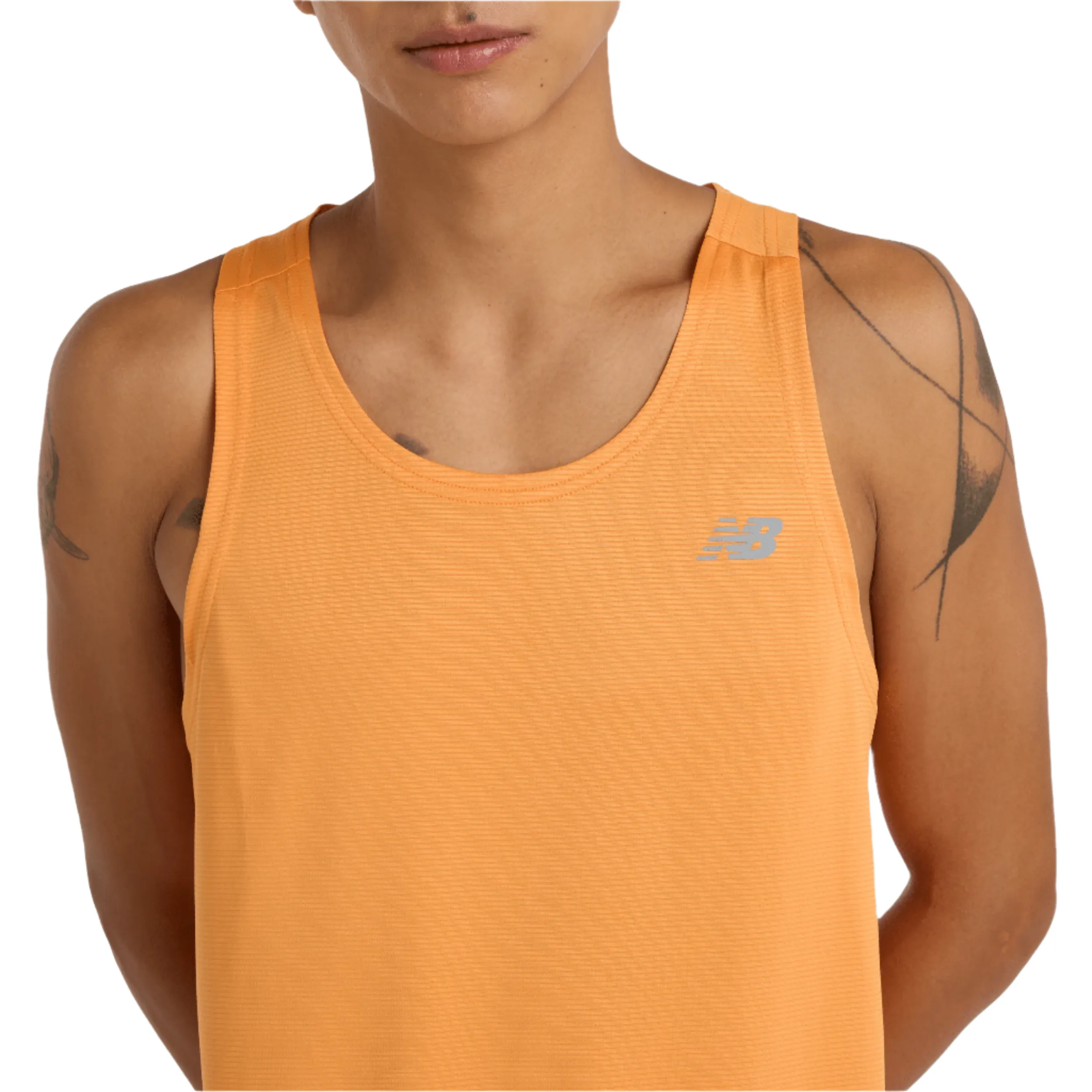New Balance Men's Sport Essentials Singlet in Orange SS25
