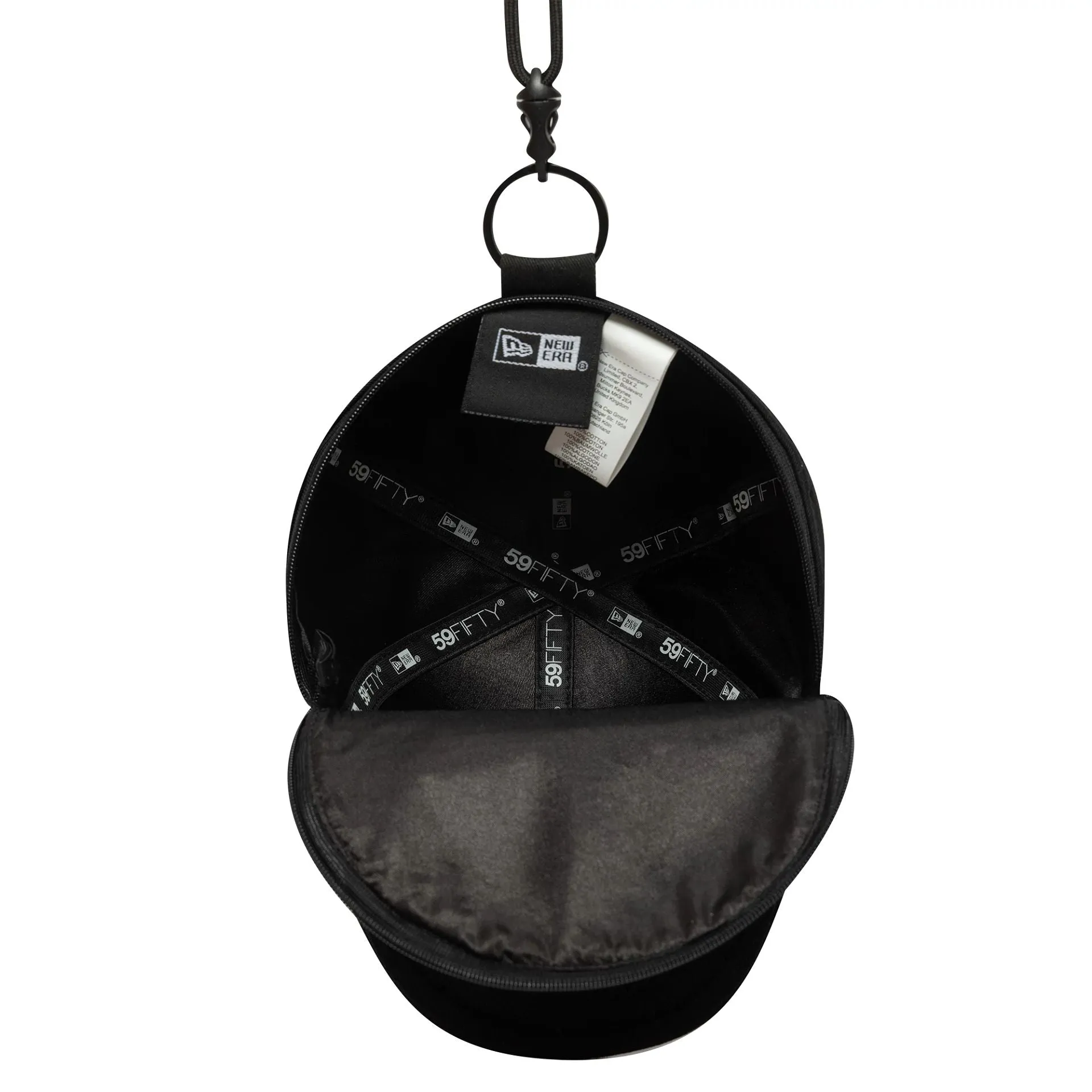 New Era 59FIFTY Black Cap Pouch NEW ERA