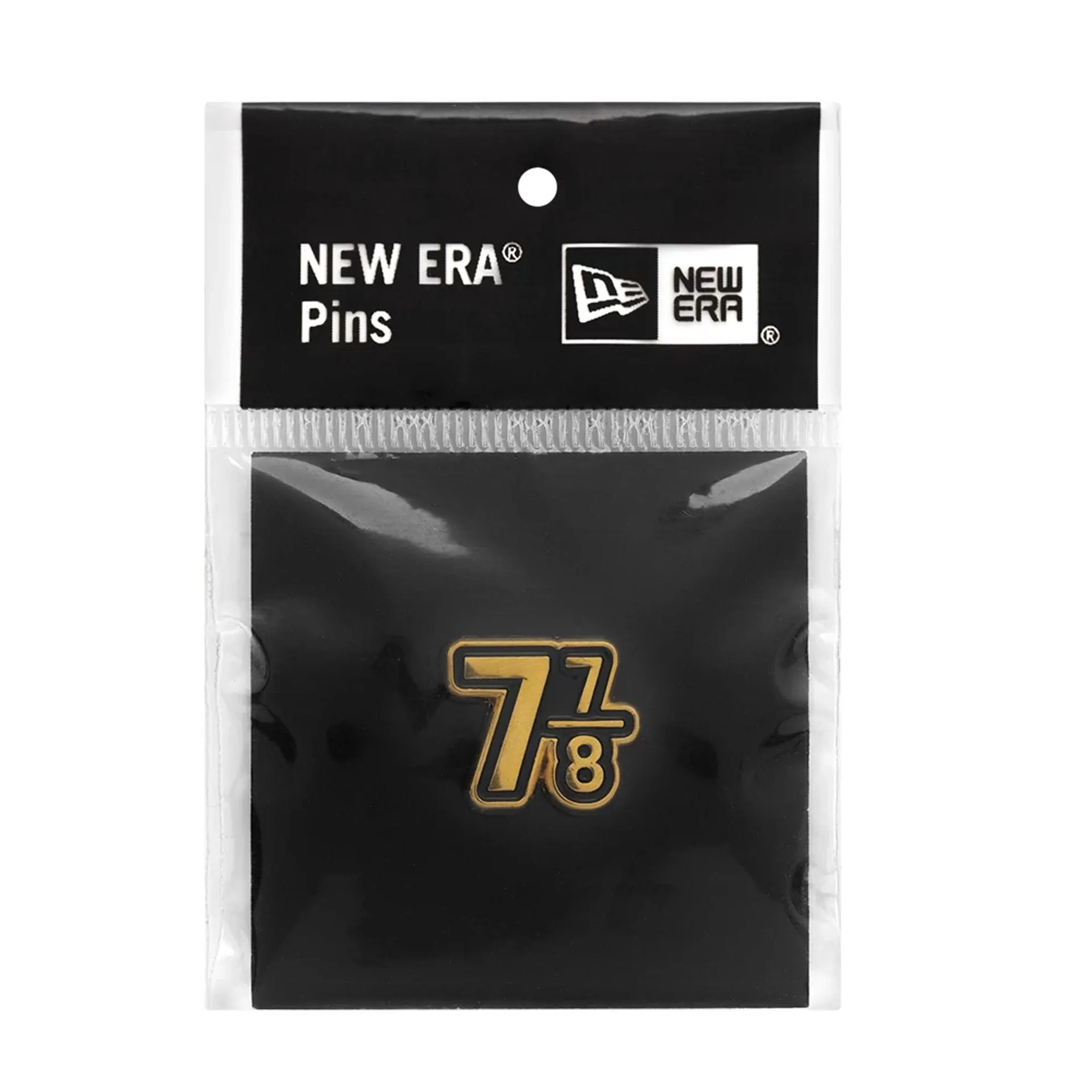 New Era 7 7/8 59FIFTY Day Black Pin Badge NEW ERA