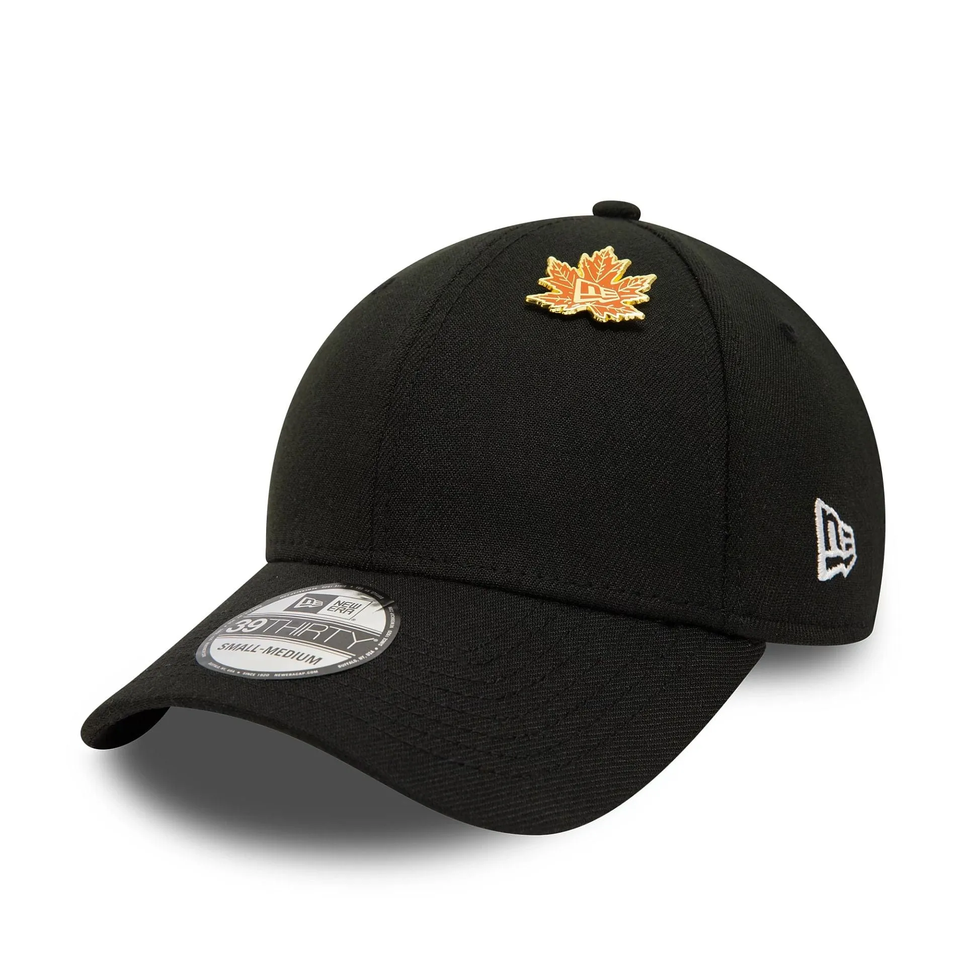 New Era Leaf Logo Gold Pin Badge NEW ERA
