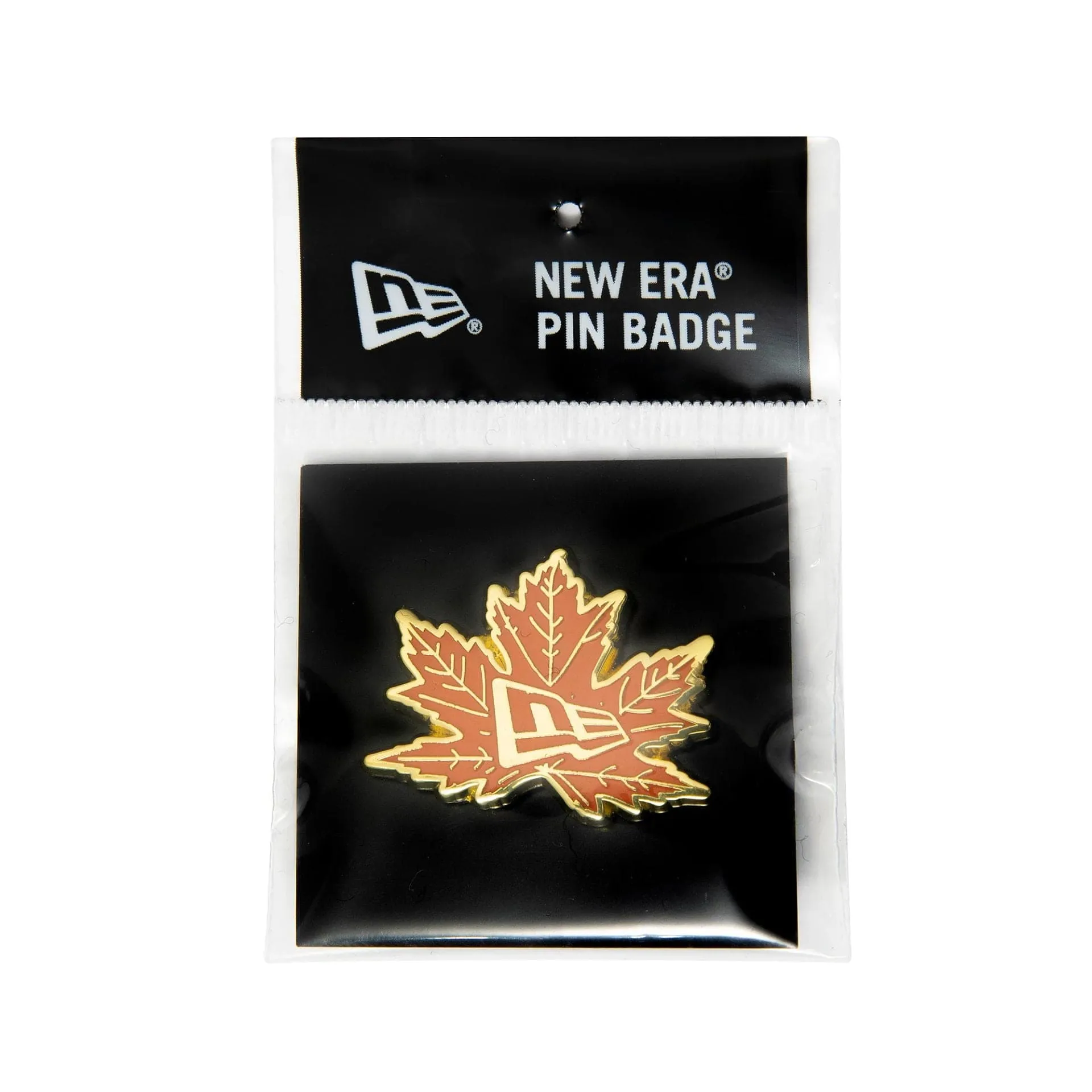 New Era Leaf Logo Gold Pin Badge NEW ERA