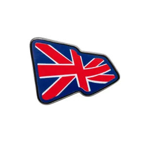 New Era Union Jack Flag Infill Red Pin Badge NEW ERA