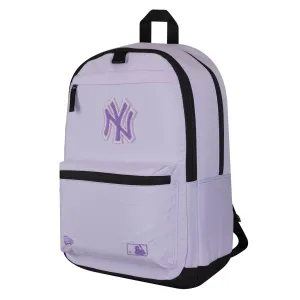 New York Yankees Applique Pastel Purple Delaware Backpack NEW ERA