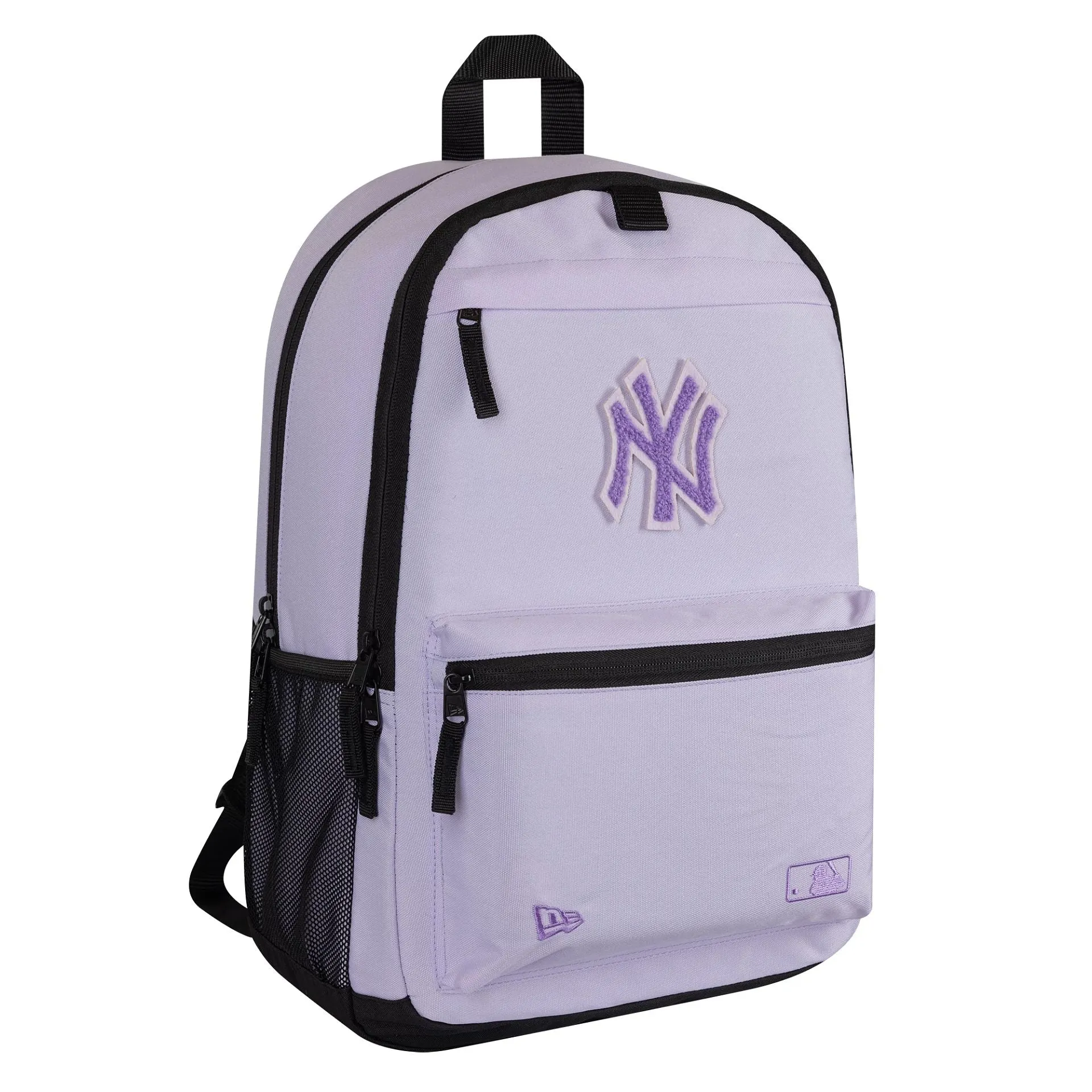 New York Yankees Applique Pastel Purple Delaware Backpack NEW ERA