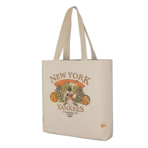 New York Yankees MLB Graphic Cream Tote Bag NEW ERA