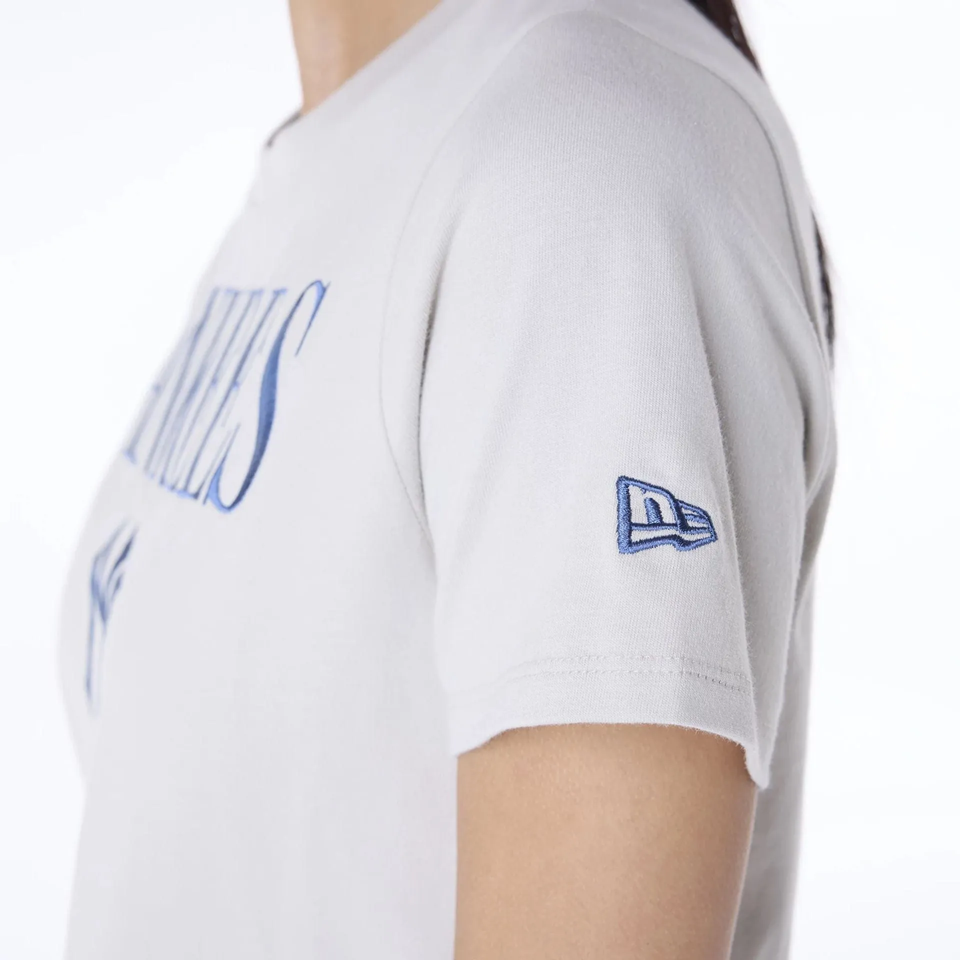 New York Yankees Womens MLB Cream T-Shirt NEW ERA