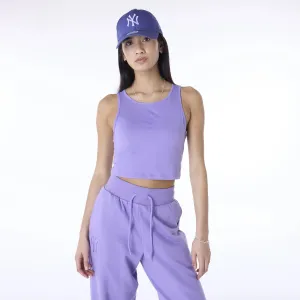 New York Yankees Womens MLB League Essential Purple Vest NEW ERA