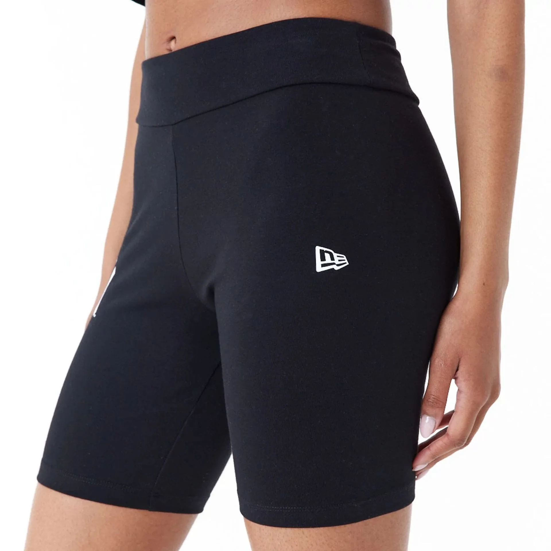 New York Yankees Womens MLB Lifestyle Black Cycling Shorts NEW ERA