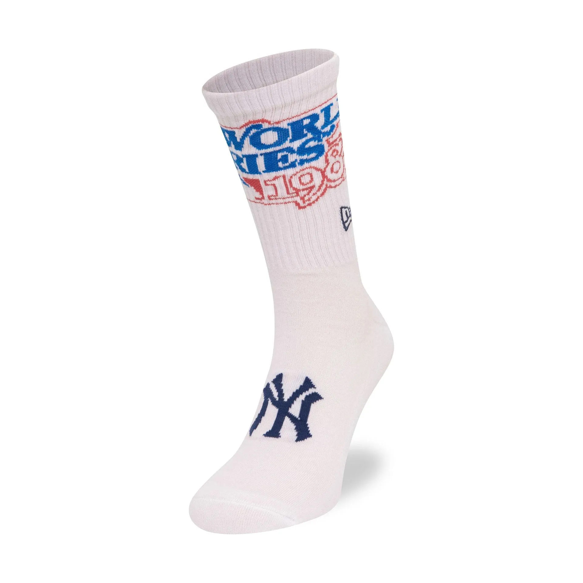 New York Yankees World Series White Crew Socks NEW ERA