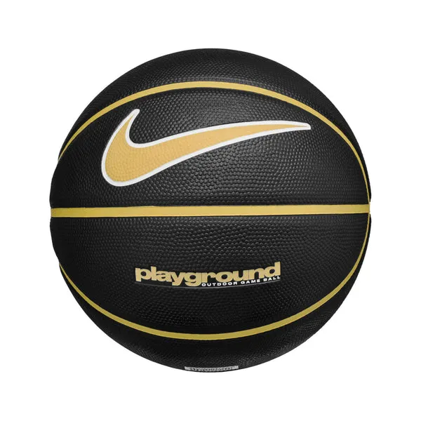 NIKE EVERYDAY PLAYGROUND GOLD/ WHITE/ BLACK BASKETBALL