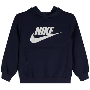 NIKE KID'S CLUB FLECEE NAVY HOODIE
