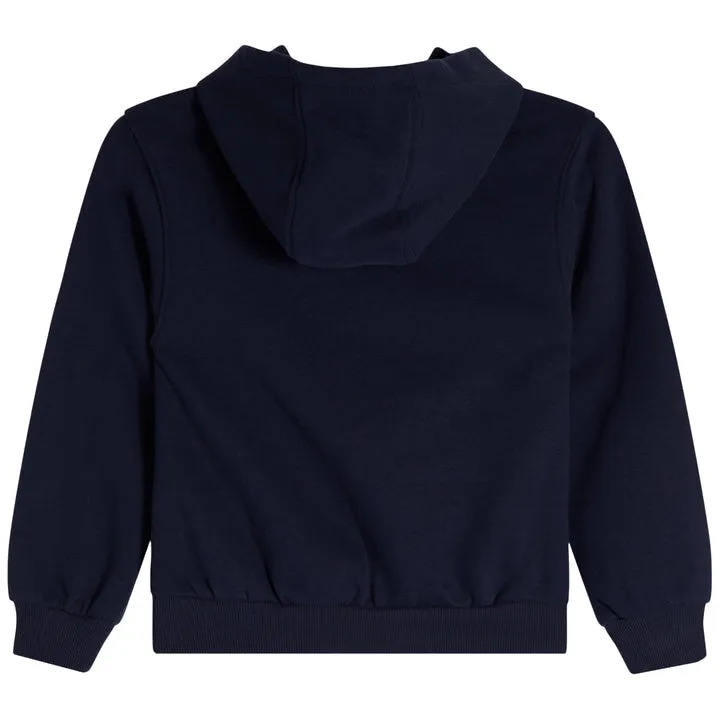 NIKE KID'S CLUB FLECEE NAVY HOODIE