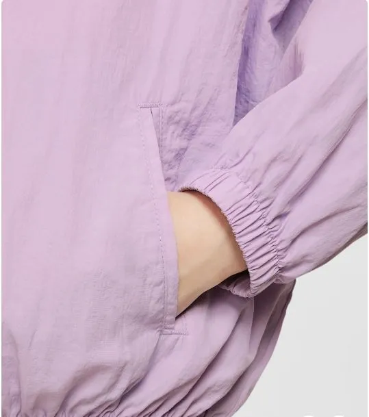 NIKE KID'S SWOOSH FUCHSIA WINDBREAKER JACKET