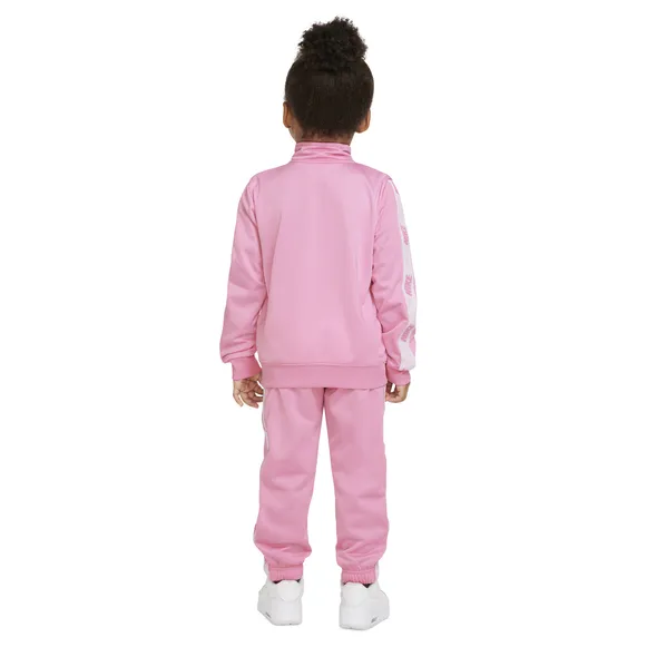 NIKE TODDLER PINK TRICOT TRACKSUIT SET