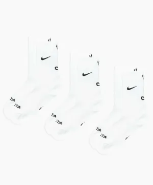 NOCTA SOCKS "WHITE"