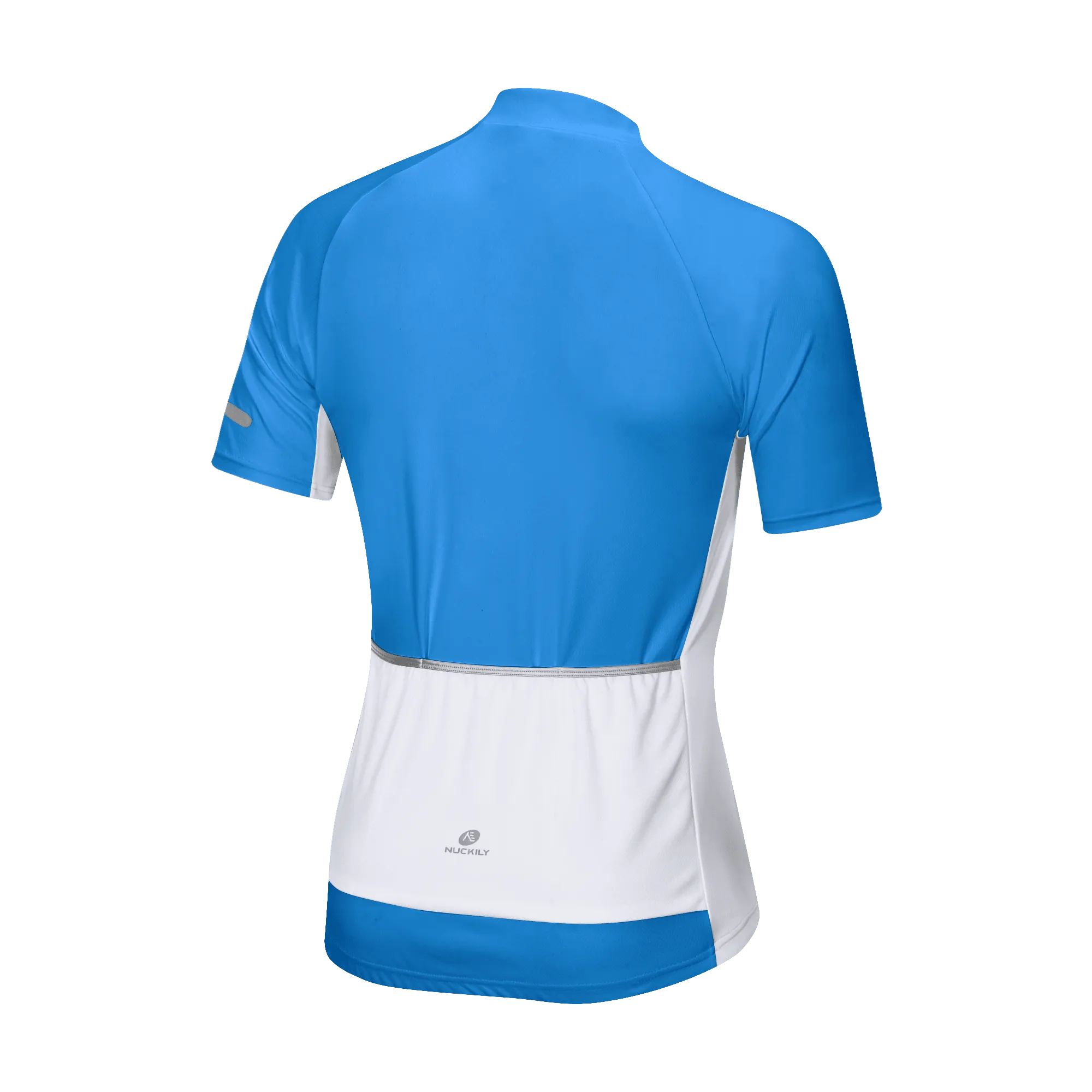 Nuckily MG043 Mens Cycling Jersey (Blue)
