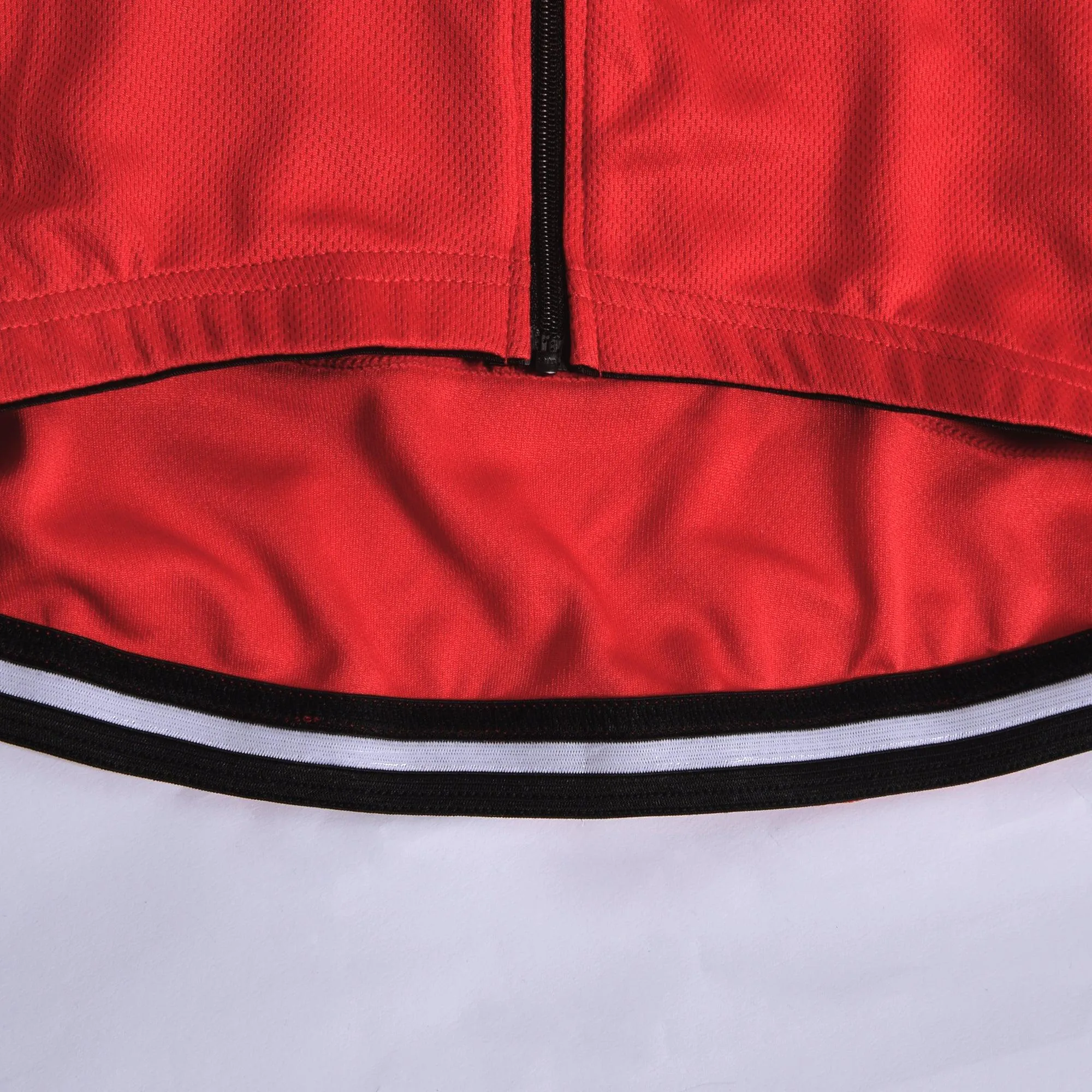 Nuckily MG043 Mens Cycling Jersey (Red)