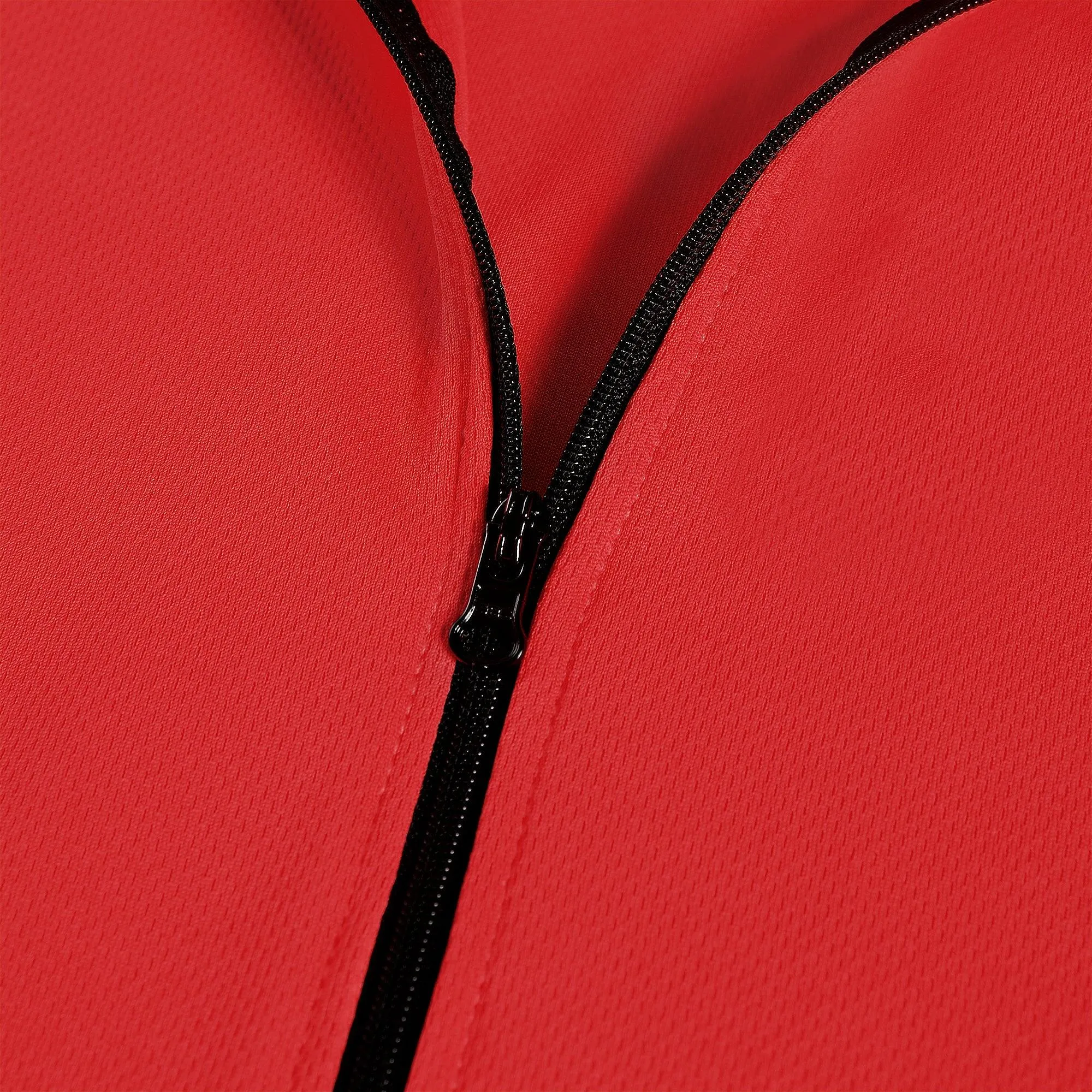 Nuckily MG043 Mens Cycling Jersey (Red)