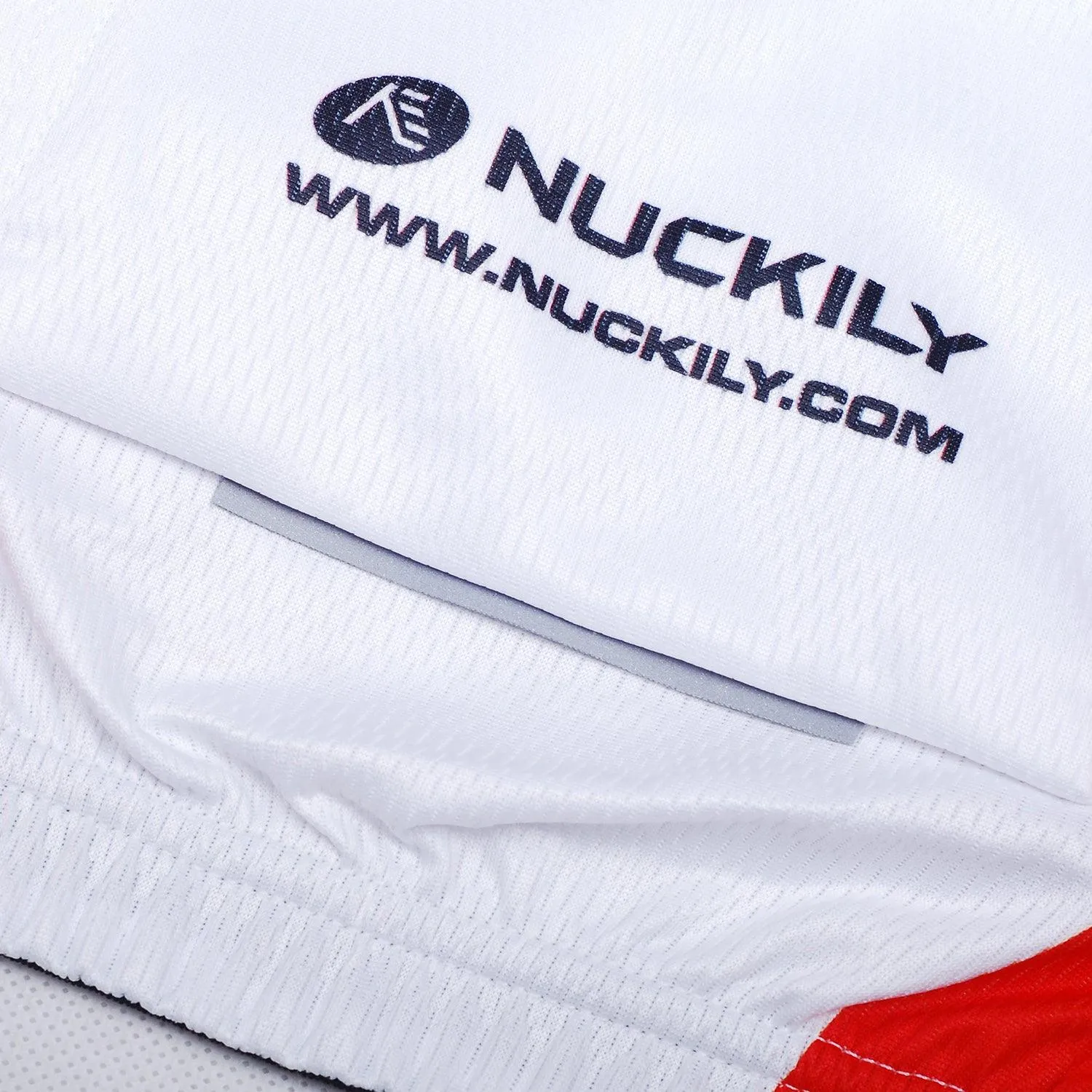 Nuckily NJ502 Mens Cycling Jersey (Red)
