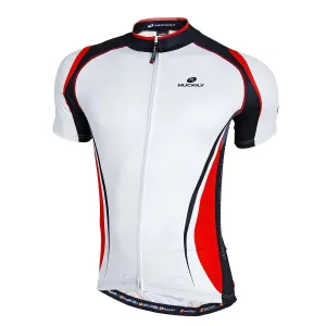 Nuckily NJ502 Mens Cycling Jersey (Red)